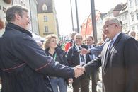 Bayerischer Innenminister Herrmann besucht den Bundeswettbewerb in Landshut