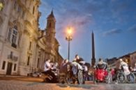 Unterwegs in Rom: Picknick auf dder Piazza Navona