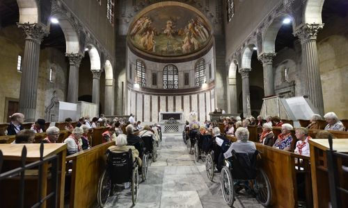 Romwallfahrt 2015 - 4. Tag: Heilige Messe in Santa Sabina