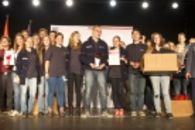 Die Sieger beim Schulsanitätsdienst-Wettbewerb 2013 in Aachen aus der Diözese Freiburg
